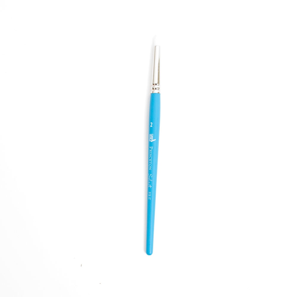 Princeton, Brush Round, Art & School, Select, Synthetic, Stiff Scrubby Round, 2, 146050